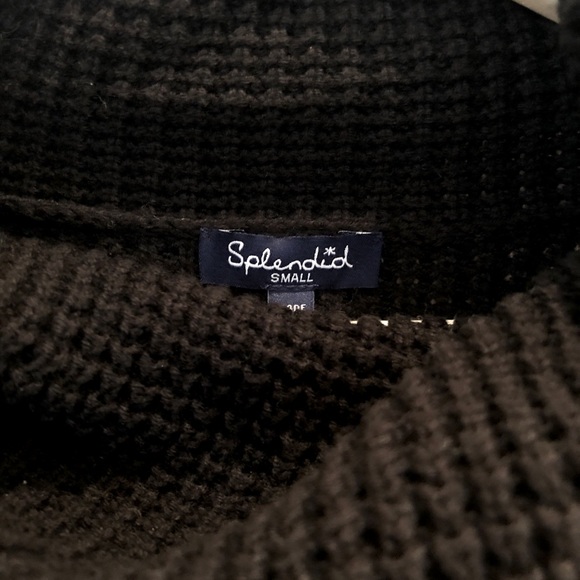 SPLENDID TURTLENECK KNIT SWEATER - Picture 2 of 2